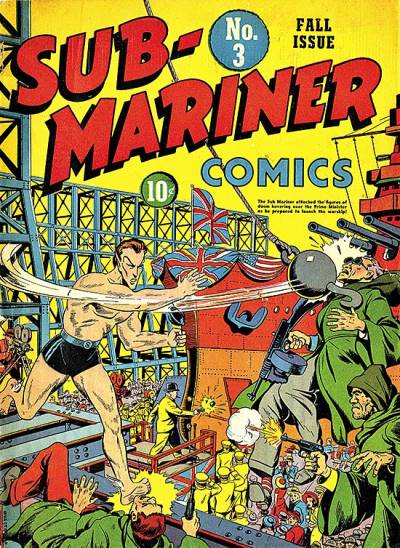 Sub-Mariner Comics (1941)   n° 3 - Timely Publications