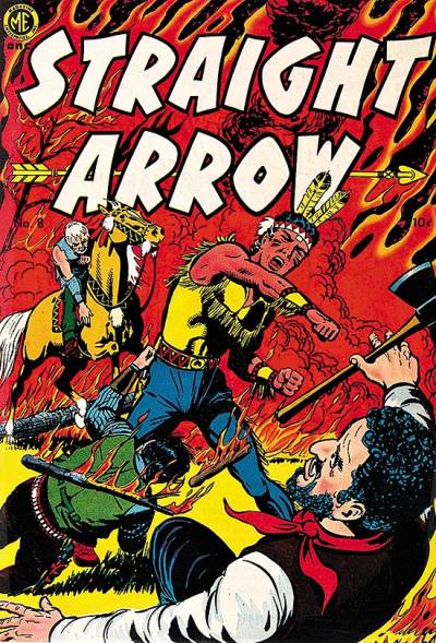 Straight Arrow (1950)   n° 8 - Magazine Enterprises