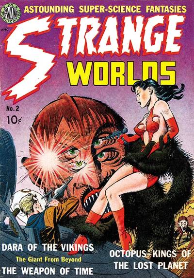 Strange Worlds (1950)   n° 2 - Avon Periodicals