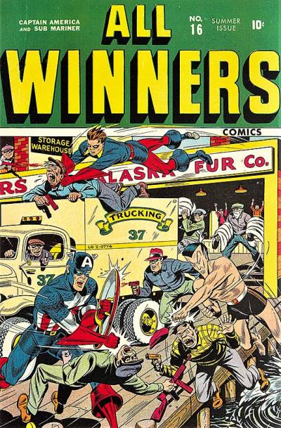 All-Winners Comics (1941)   n° 16 - Timely Publications