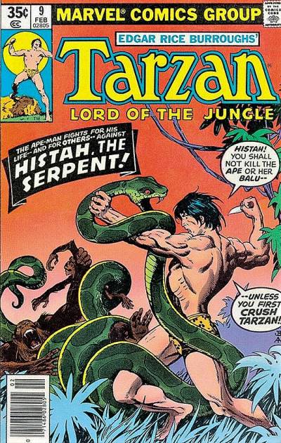 Tarzan (1977)   n° 9 - Marvel Comics