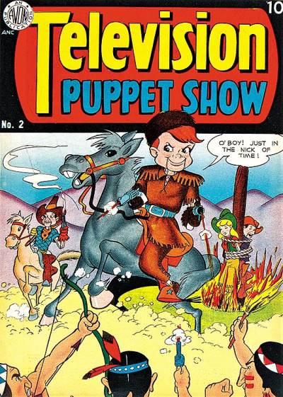 Television Puppet Show (1950)   n° 2 - Avon Periodicals