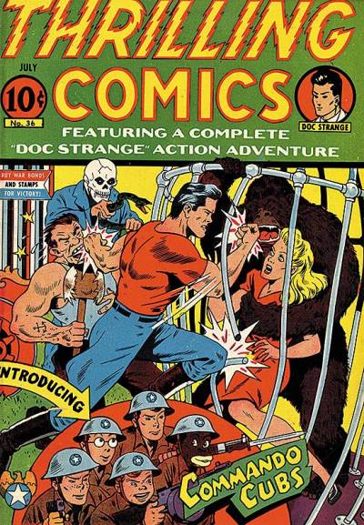Thrilling Comics (1940)   n° 36 - Standard Comics