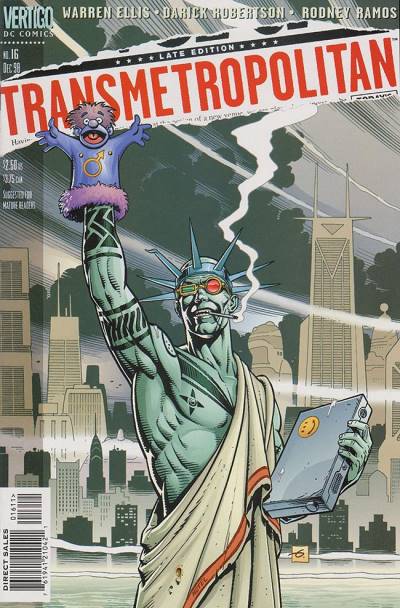 Transmetropolitan (1997)   n° 16 - DC (Vertigo)