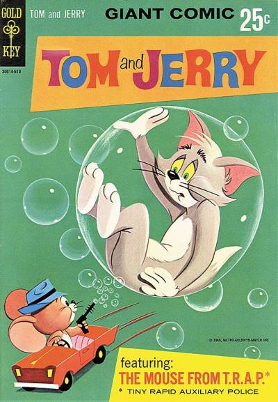 Tom And Jerry The Mouse From T.R.A.P. (1966)   n° 1 - Western Publishing Co.