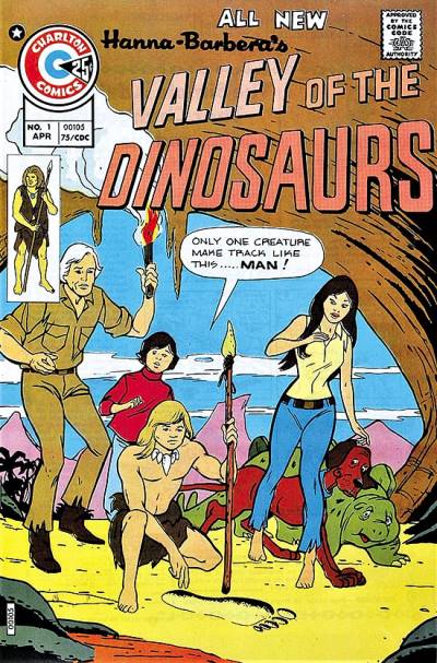 Valley of The Dinosaurs (1975)   n° 1 - Charlton Comics
