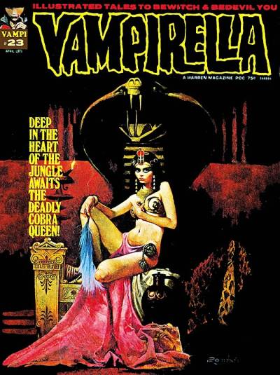 Vampirella (1969)   n° 23 - Warren Publishing