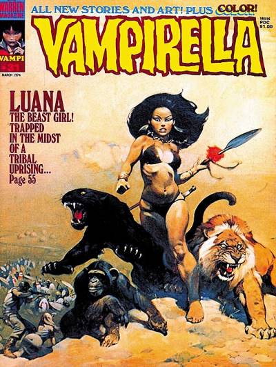 Vampirella (1969)   n° 31 - Warren Publishing