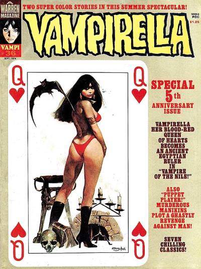 Vampirella (1969)   n° 36 - Warren Publishing