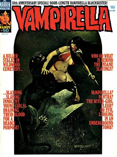 Vampirella (1969)   n° 50 - Warren Publishing