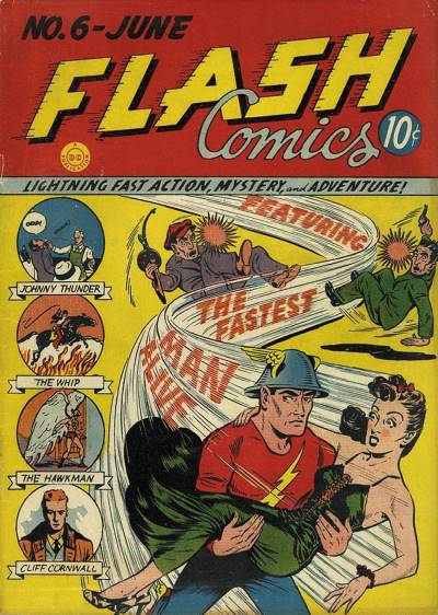 Flash Comics (1940)   n° 6 - DC Comics