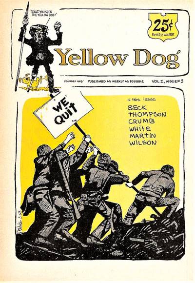 Yellow Dog (1968)   n° 3 - The Print Mint Inc.