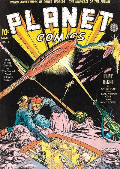 Planet Comics (1940)   n° 3 - Fiction House
