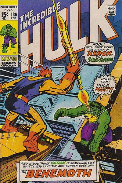 Incredible Hulk, The (1968)   n° 136 - Marvel Comics