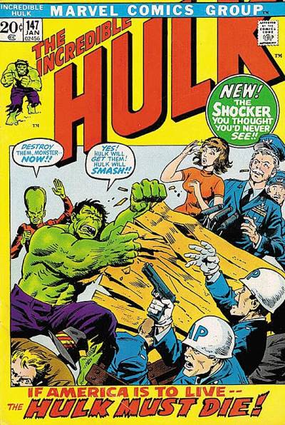 Incredible Hulk, The (1968)   n° 147 - Marvel Comics