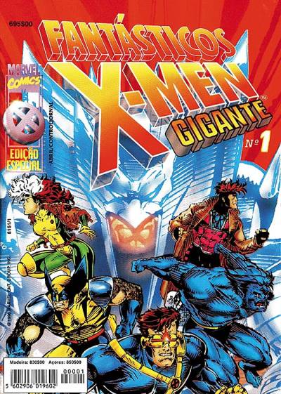 Fantásticos X-Men Gigante (1996)   n° 1 - Abril/Controljornal