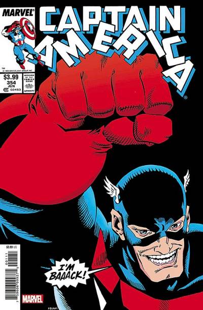 Captain America #354: Facsimile Edition (2021) - Marvel Comics