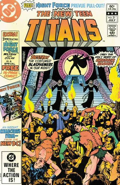 New Teen Titans, The (1980)   n° 21 - DC Comics