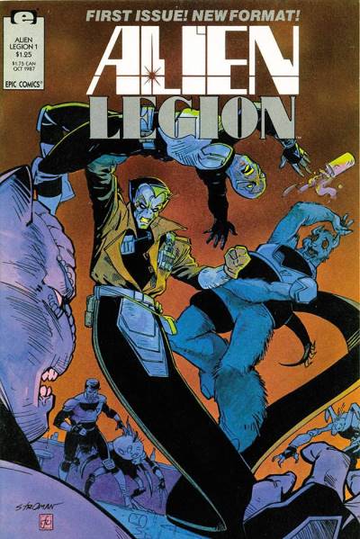Alien Legion (1987)   n° 1 - Marvel Comics (Epic Comics)