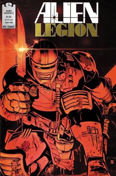 Alien Legion (1987)   n° 5 - Marvel Comics (Epic Comics)