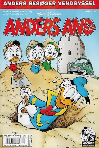 Anders And & Co. (1949)   n° 1845 - Egmont Serieforlaget