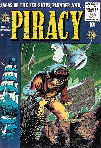 Piracy (1954)   n° 7 - E.C. Comics