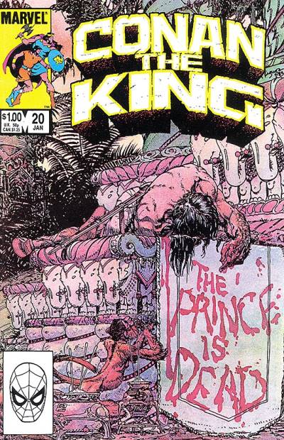 Conan The King (1984)   n° 20 - Marvel Comics