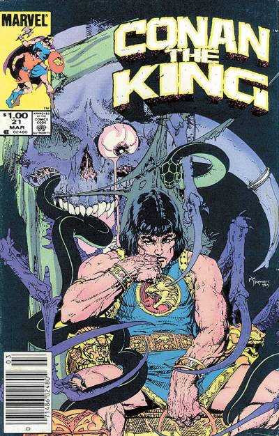 Conan The King (1984)   n° 21 - Marvel Comics