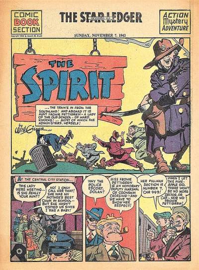Spirit Section, The - Páginas Dominicais (1940)   n° 180 - The Register And Tribune Syndicate