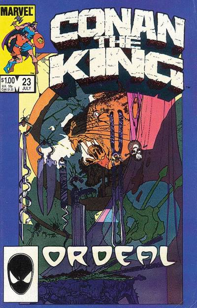 Conan The King (1984)   n° 23 - Marvel Comics