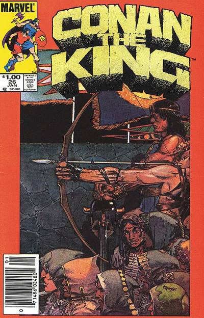 Conan The King (1984)   n° 26 - Marvel Comics
