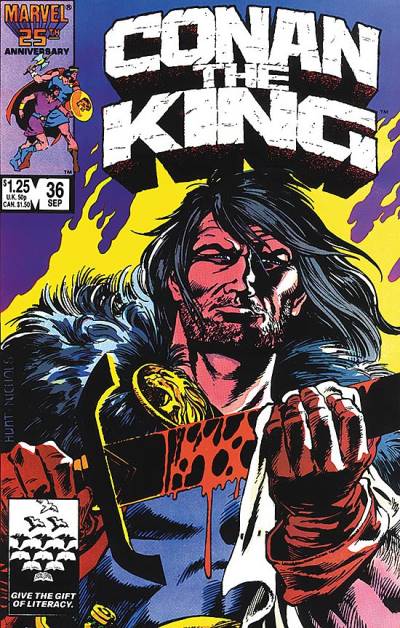 Conan The King (1984)   n° 36 - Marvel Comics