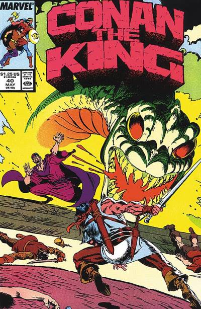 Conan The King (1984)   n° 40 - Marvel Comics