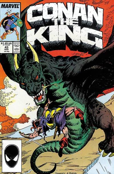 Conan The King (1984)   n° 43 - Marvel Comics