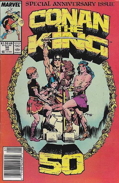 Conan The King (1984)   n° 50 - Marvel Comics