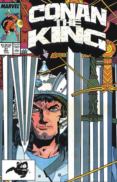 Conan The King (1984)   n° 51 - Marvel Comics