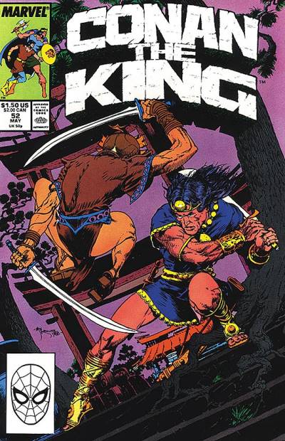 Conan The King (1984)   n° 52 - Marvel Comics