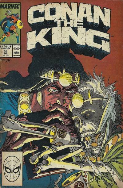 Conan The King (1984)   n° 53 - Marvel Comics