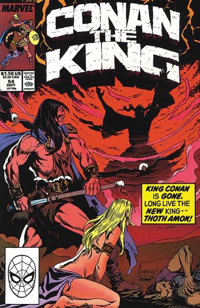 Conan The King (1984)   n° 54 - Marvel Comics