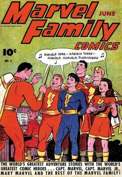 Marvel Family, The (1945)   n° 2 - Fawcett