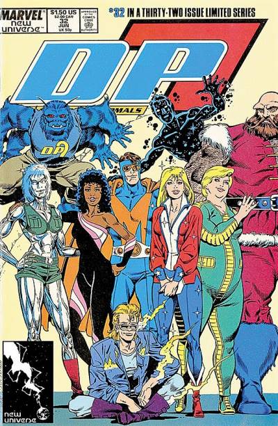 D. P. 7 (1986)   n° 32 - Marvel Comics