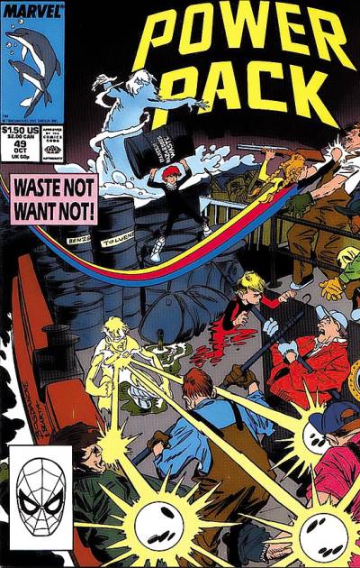 Power Pack (1984)   n° 49 - Marvel Comics