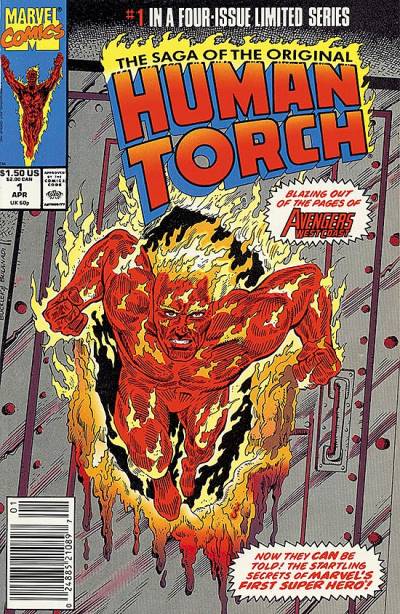 Saga of The Original Human Torch, The (1990)   n° 1 - Marvel Comics