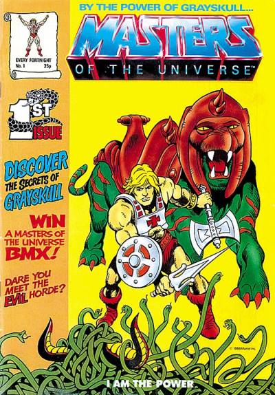 Masters of The Universe (1986)   n° 1 - London Editions Magazines
