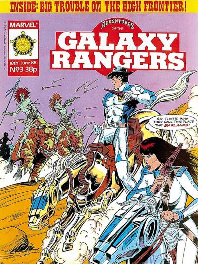 Adventures of Galaxy Rangers (1988)   n° 3 - Marvel Uk