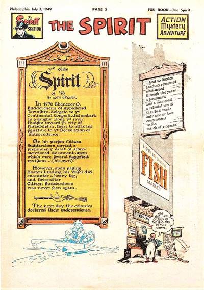Spirit Section, The - Páginas Dominicais (1940)   n° 475 - The Register And Tribune Syndicate