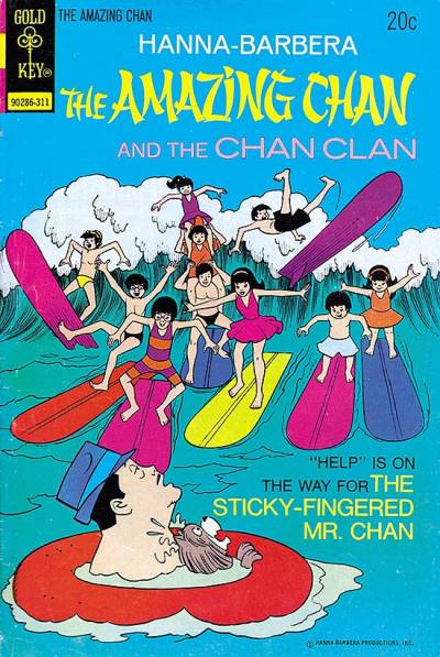 Hanna-Barbera The Amazing Chan And The Chan Clan (1973)   n° 3 - Gold Key