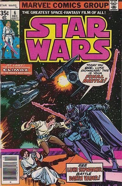 Star Wars (1977)   n° 6 - Marvel Comics