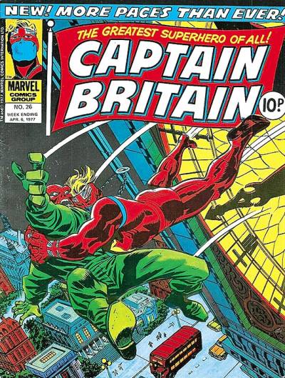 Captain Britain (1976)   n° 26 - Marvel Uk