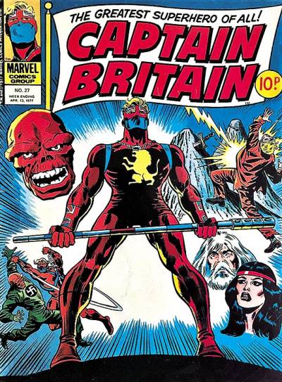 Captain Britain (1976)   n° 27 - Marvel Uk